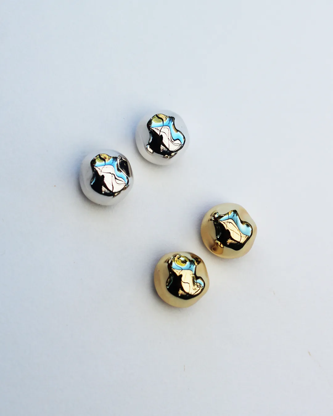 Hammered Ball Studs