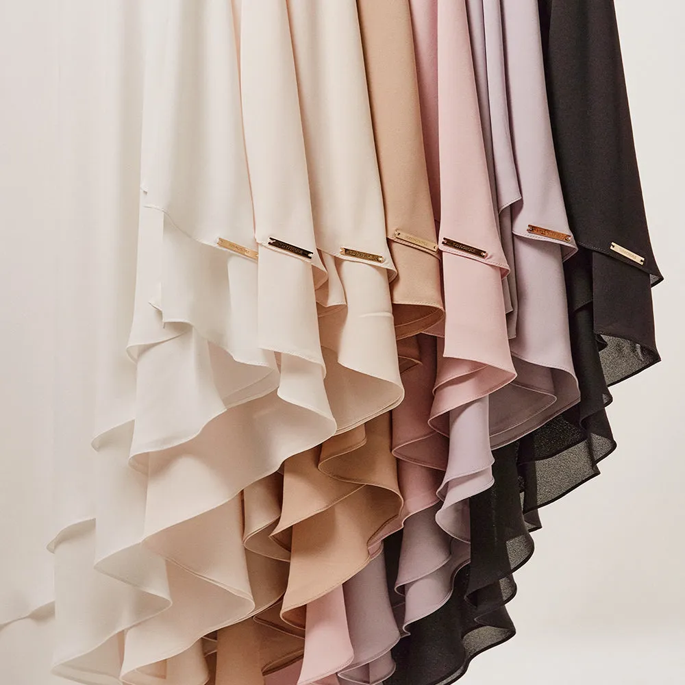 Hayaa Khimar in Soft Beige