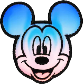 Iridescent Disney Mickey Mouse Patch
