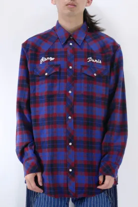 Kenzo Rue Vivienne 1970 Shirt - Blue