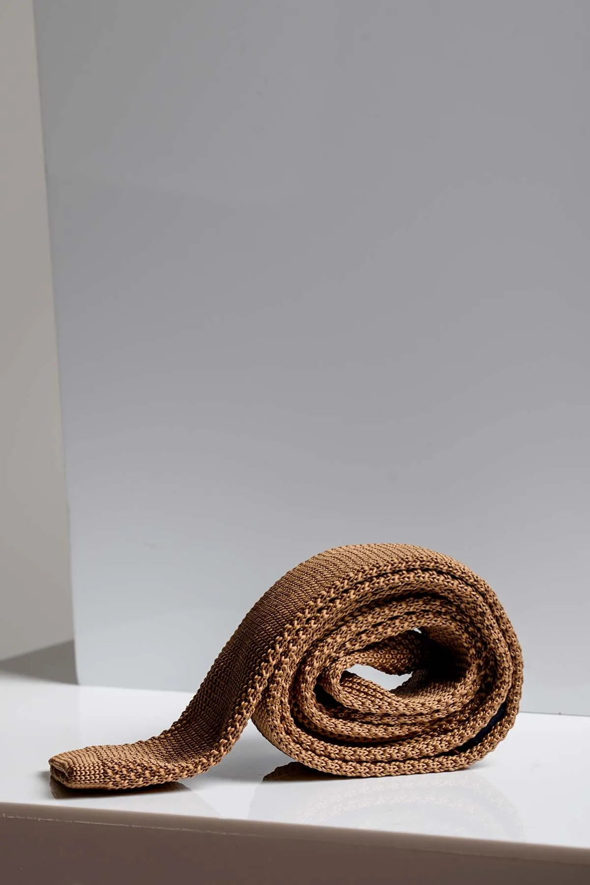 KT - Dark Oak Knitted Tie