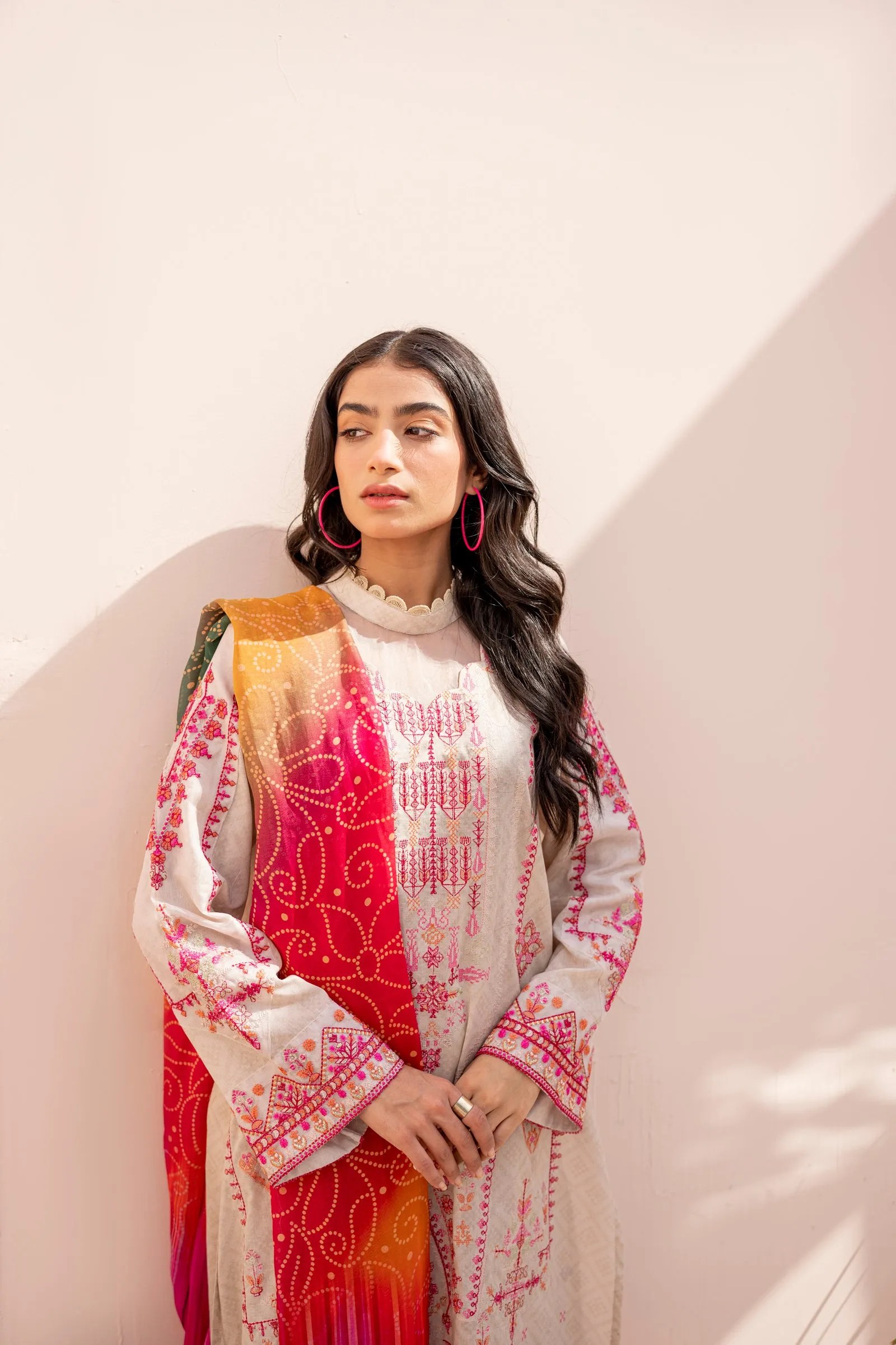 Lawn Digital Print Embroidery