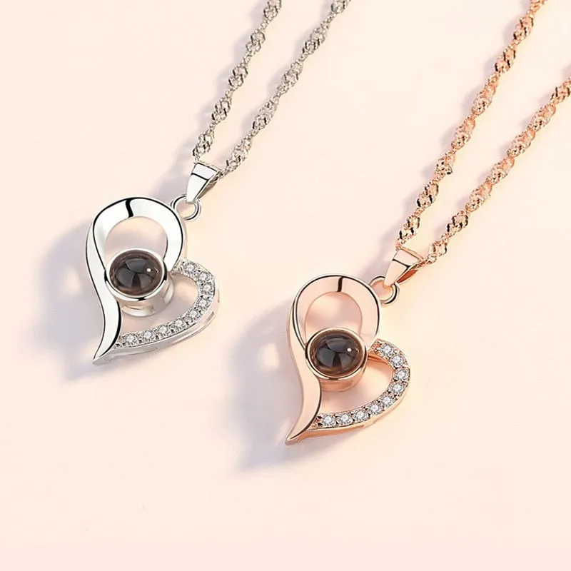 Love Necklace in 100 languages