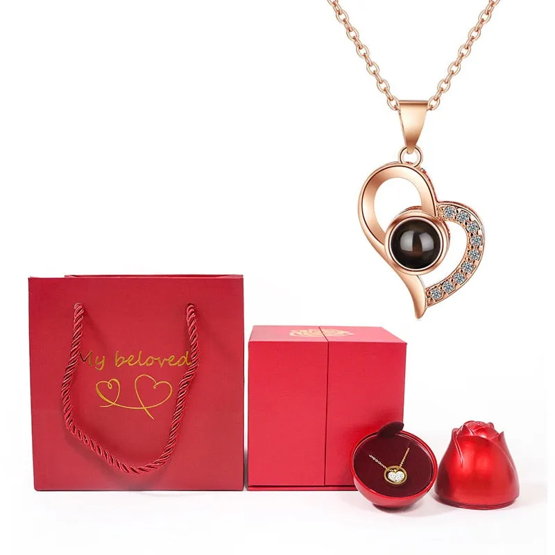 Love Necklace in 100 languages