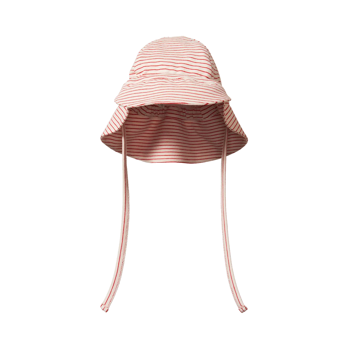 Nature Baby Dash Sunhat - Red Pinstripe