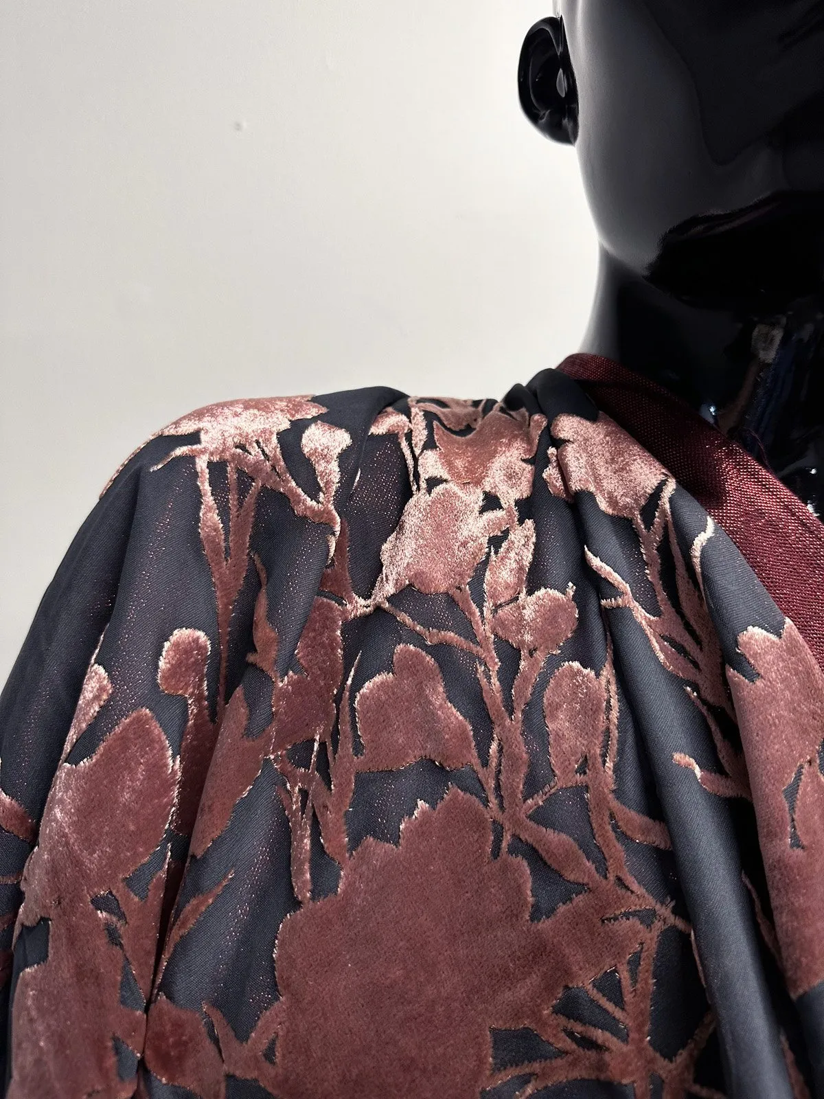 New Version Dries Inspired Bundle Ratti Italy Silk Wildflower Cut Velvet