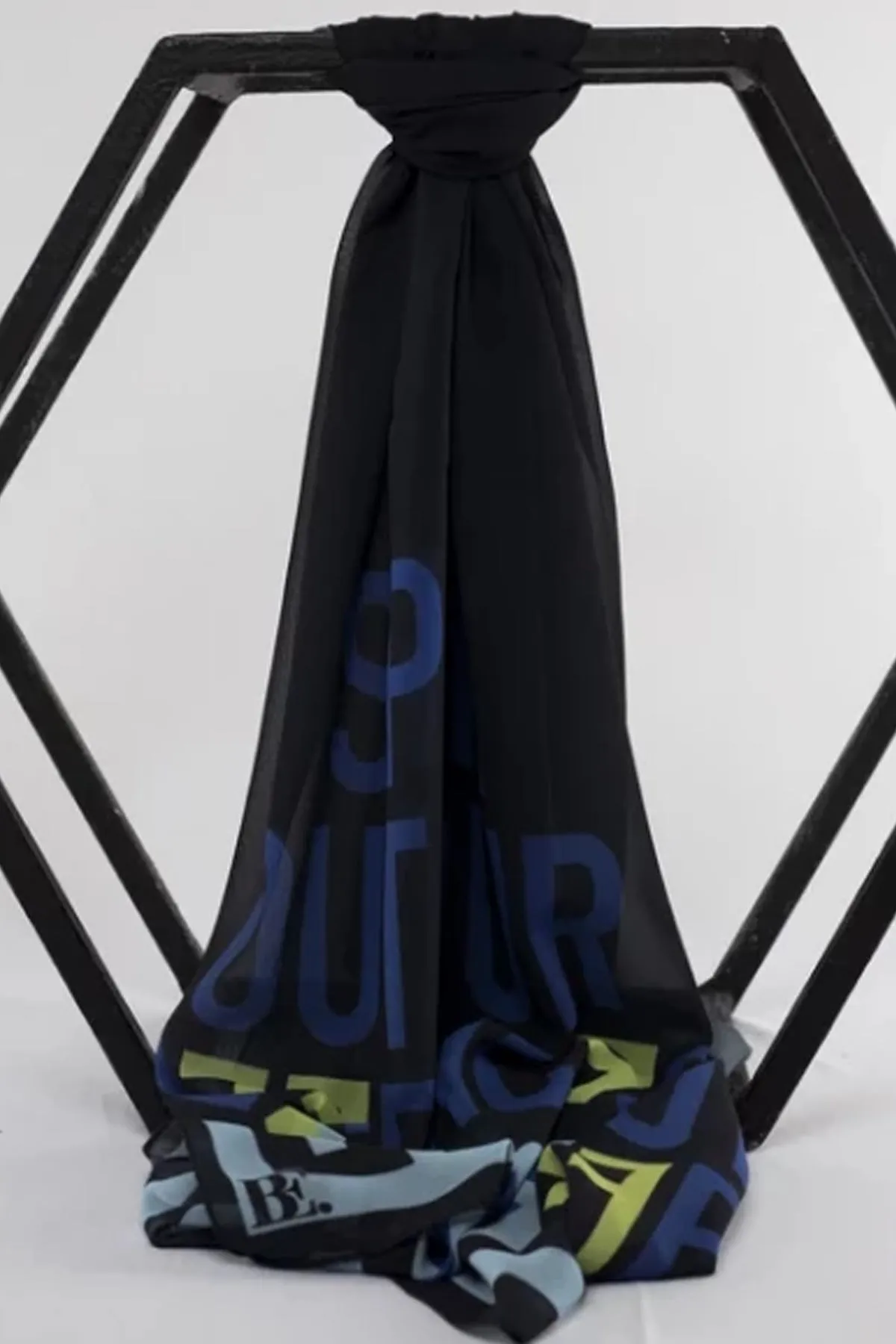 Original: Black & Blue Scarf