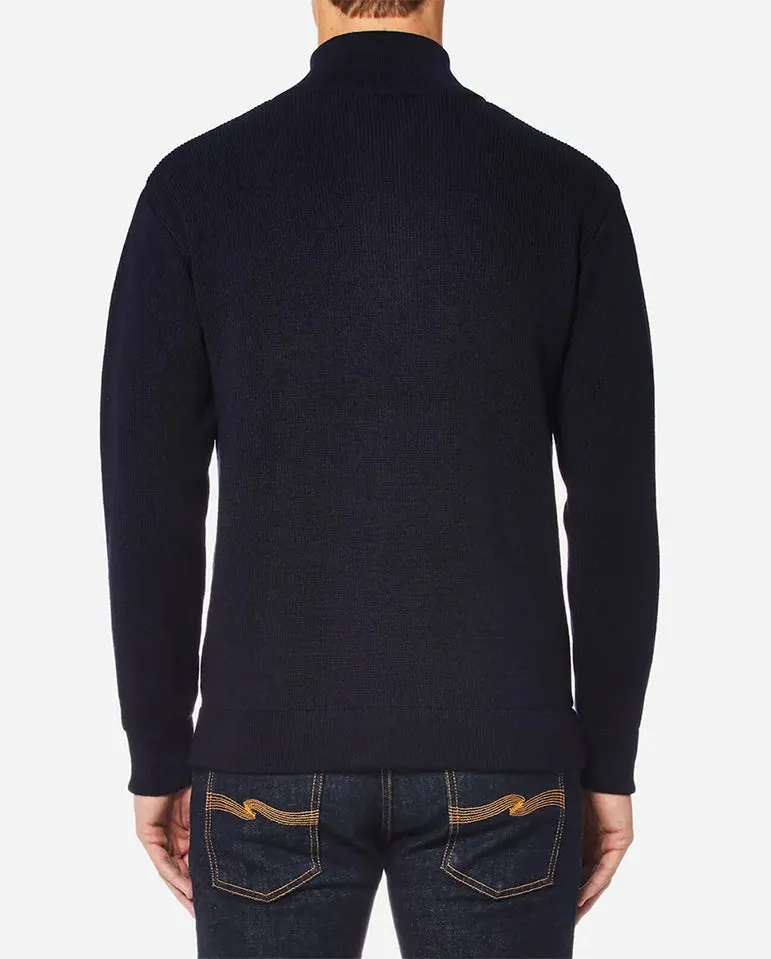 Quarter Zip Knit NAVY