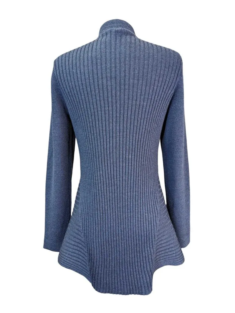 R 100% Wool Open Front
