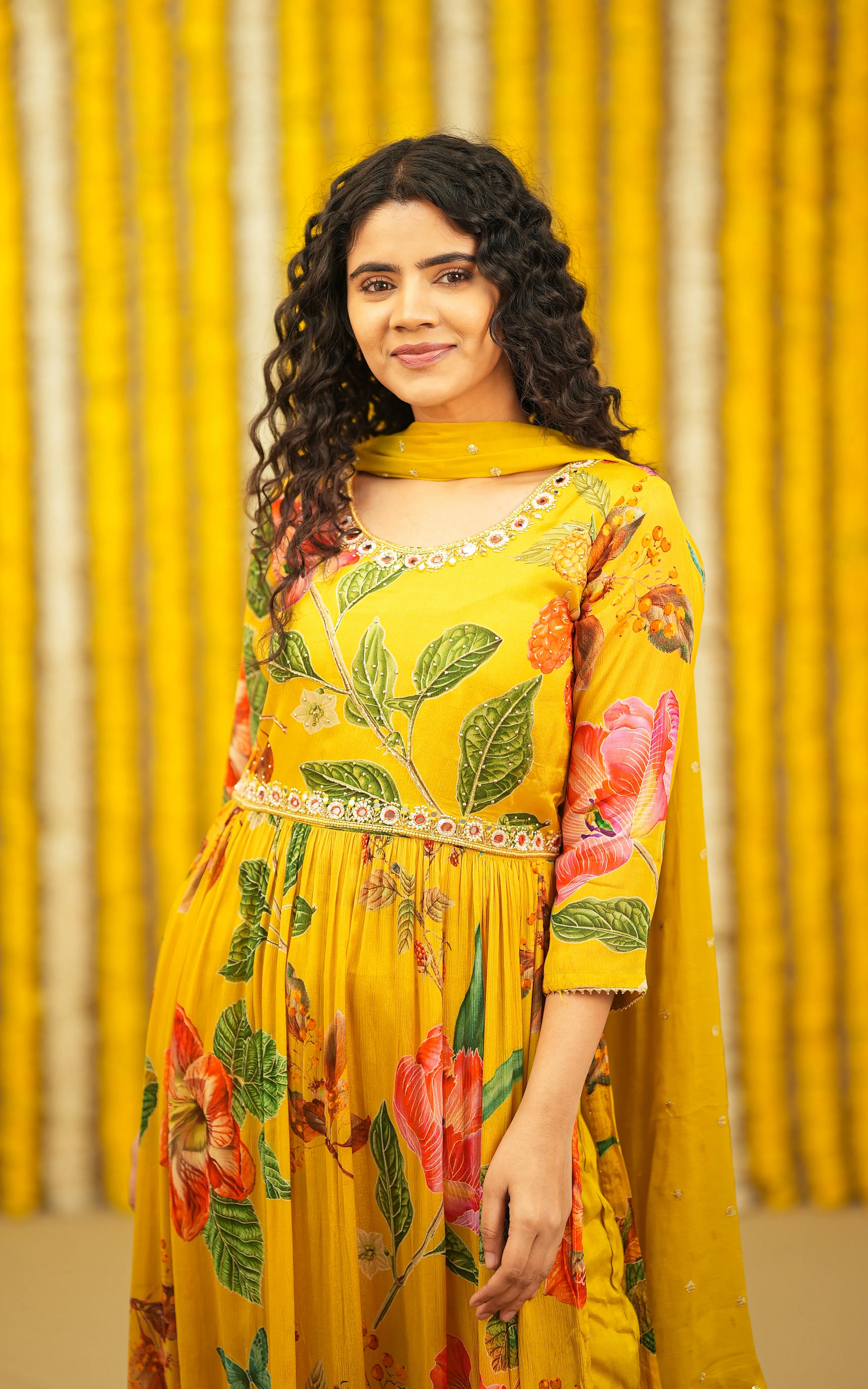 Radhi N  (Kurti Pant Dupatta)