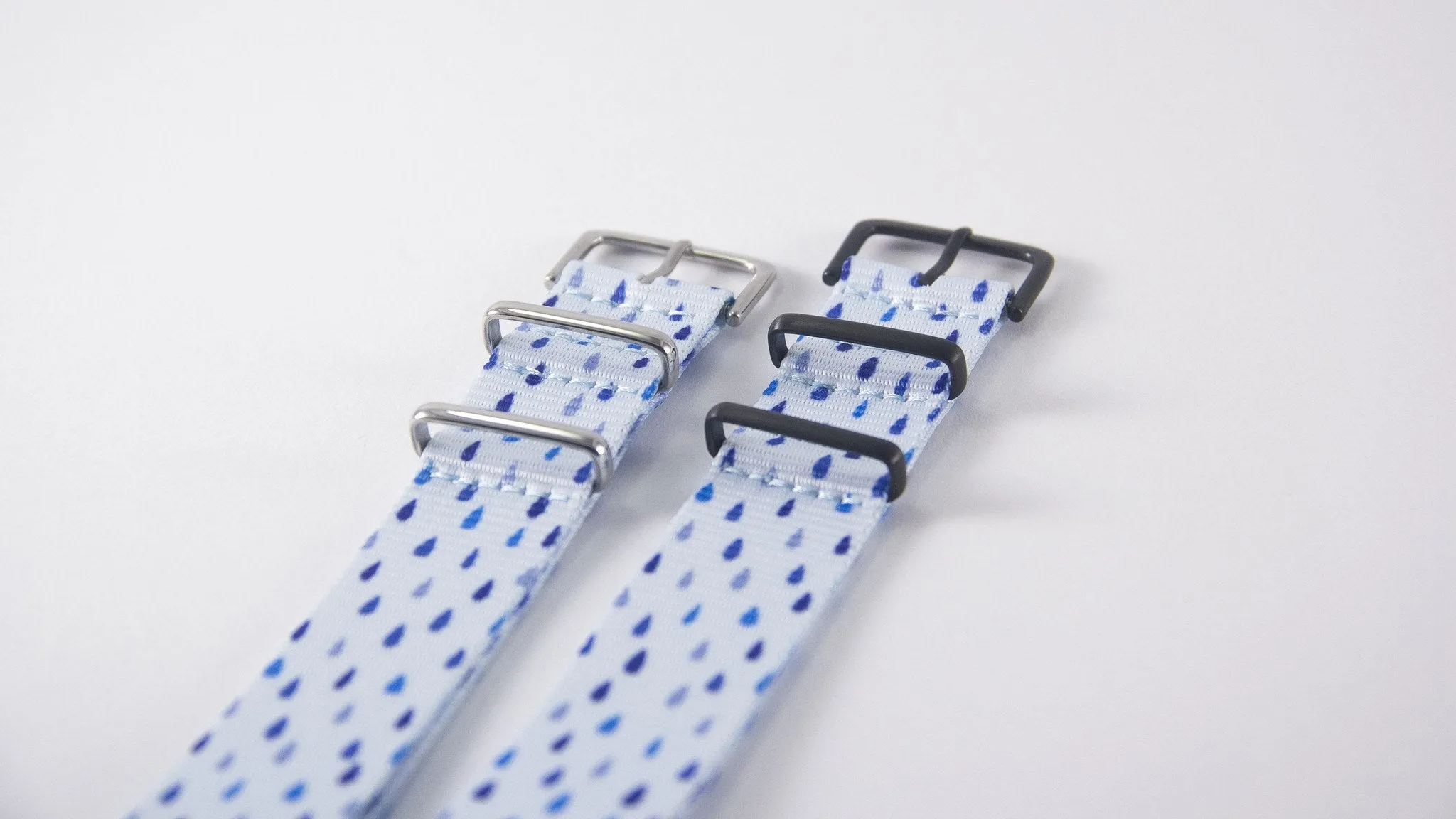 Raindrops Graphic Watch Strap