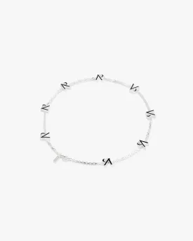 Represent Enamel Chain - Silver