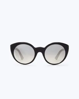 Rounded Cat Eye Sunglasses