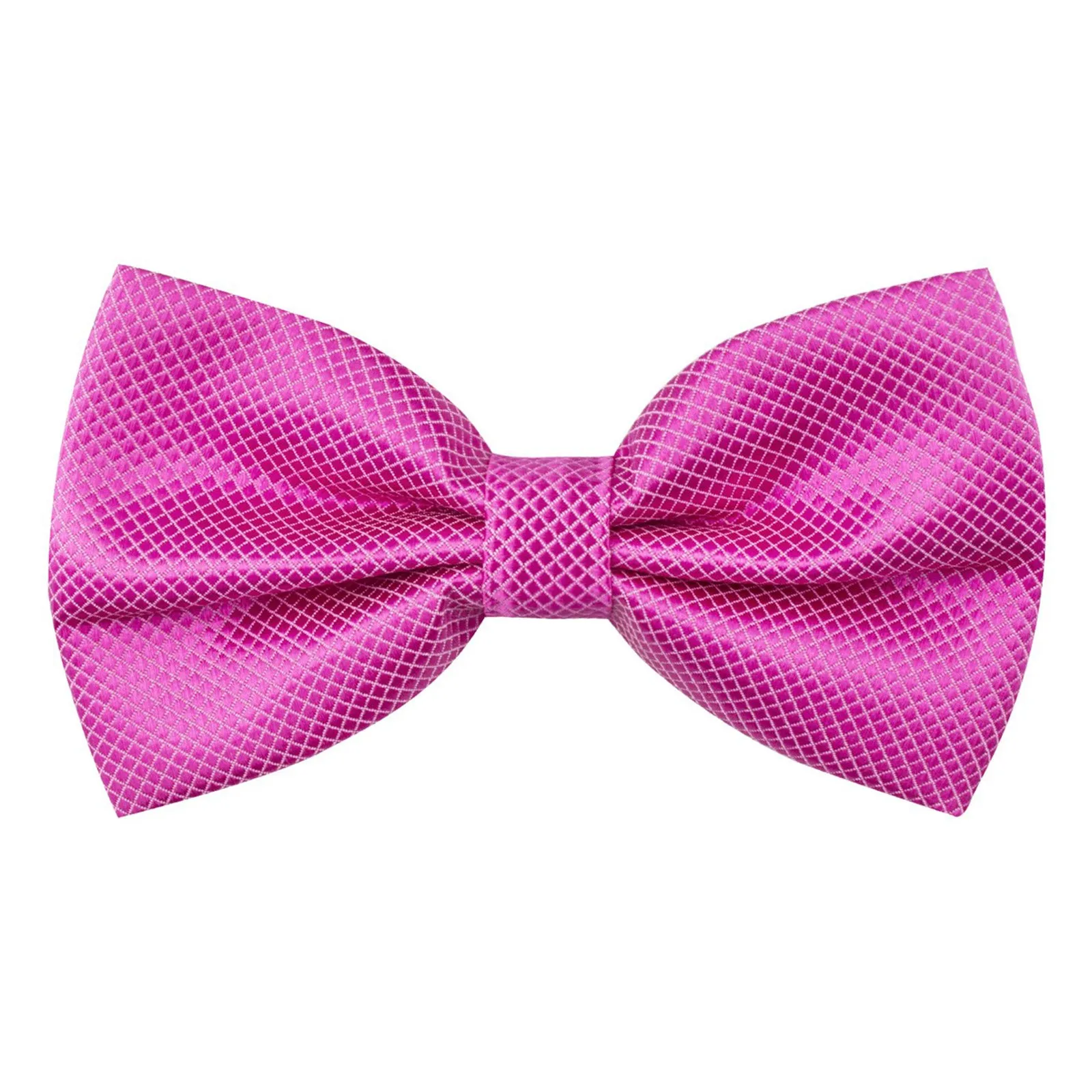Solid Color Adjustable Band Pre-tied Bow Ties-001