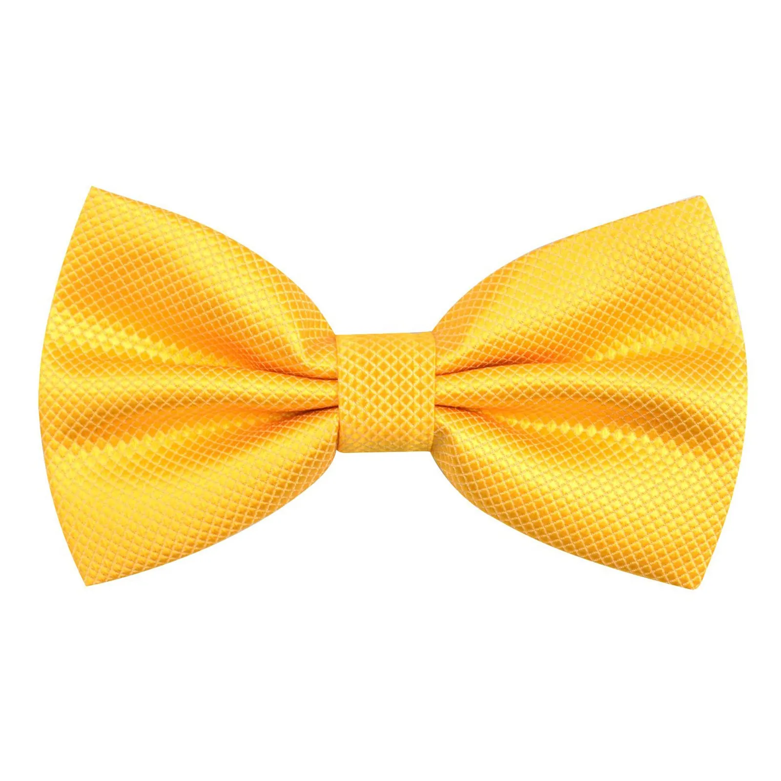 Solid Color Adjustable Band Pre-tied Bow Ties-001