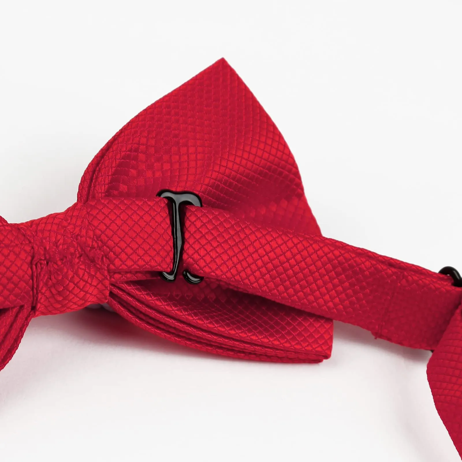 Solid Color Adjustable Band Pre-tied Bow Ties-001