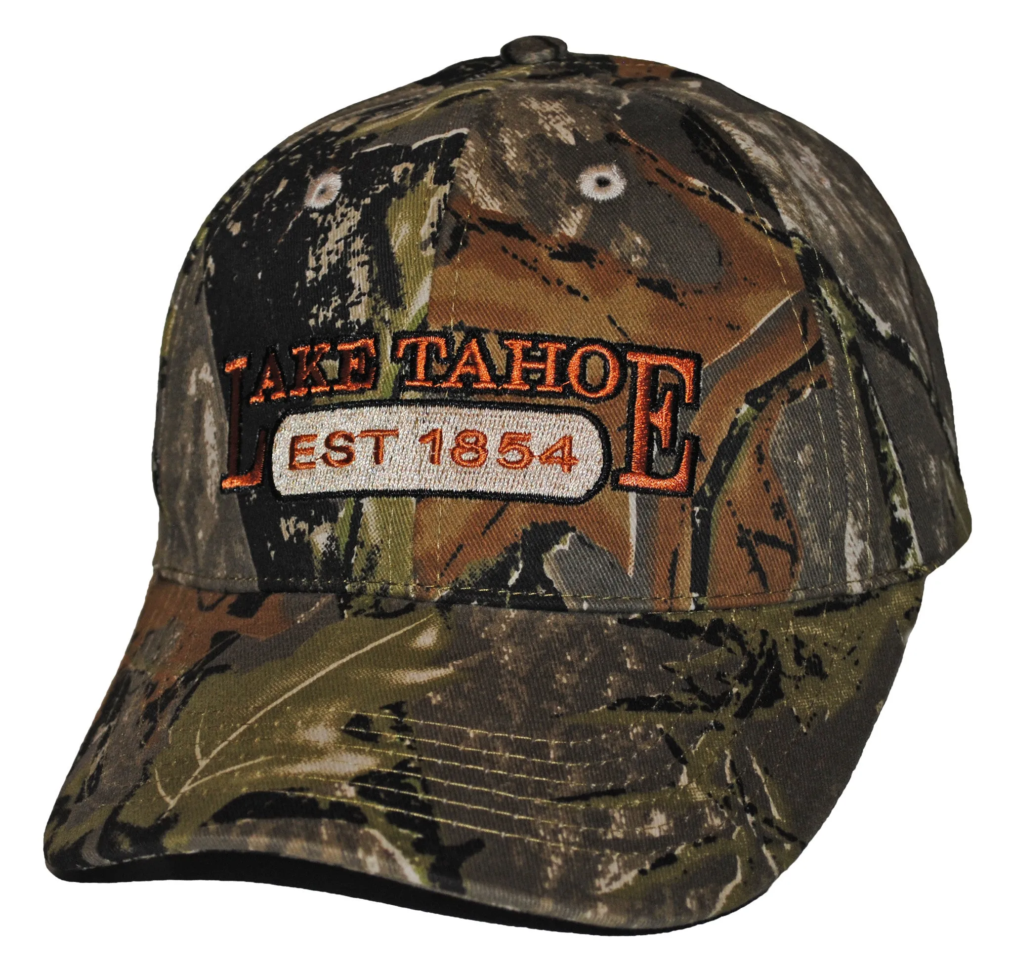 Souvenir Ball Cap Camo Lake Tahoe