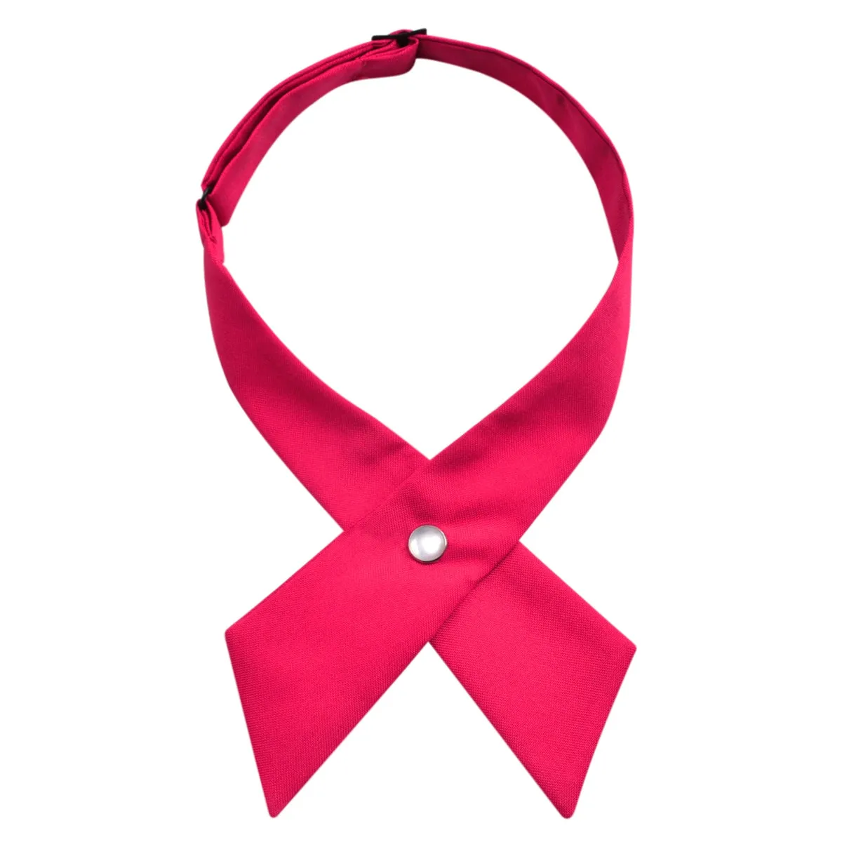 Students Solid Criss-cross Bow Ties for School-066