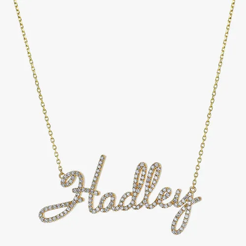 The Custom Gold Name Necklace