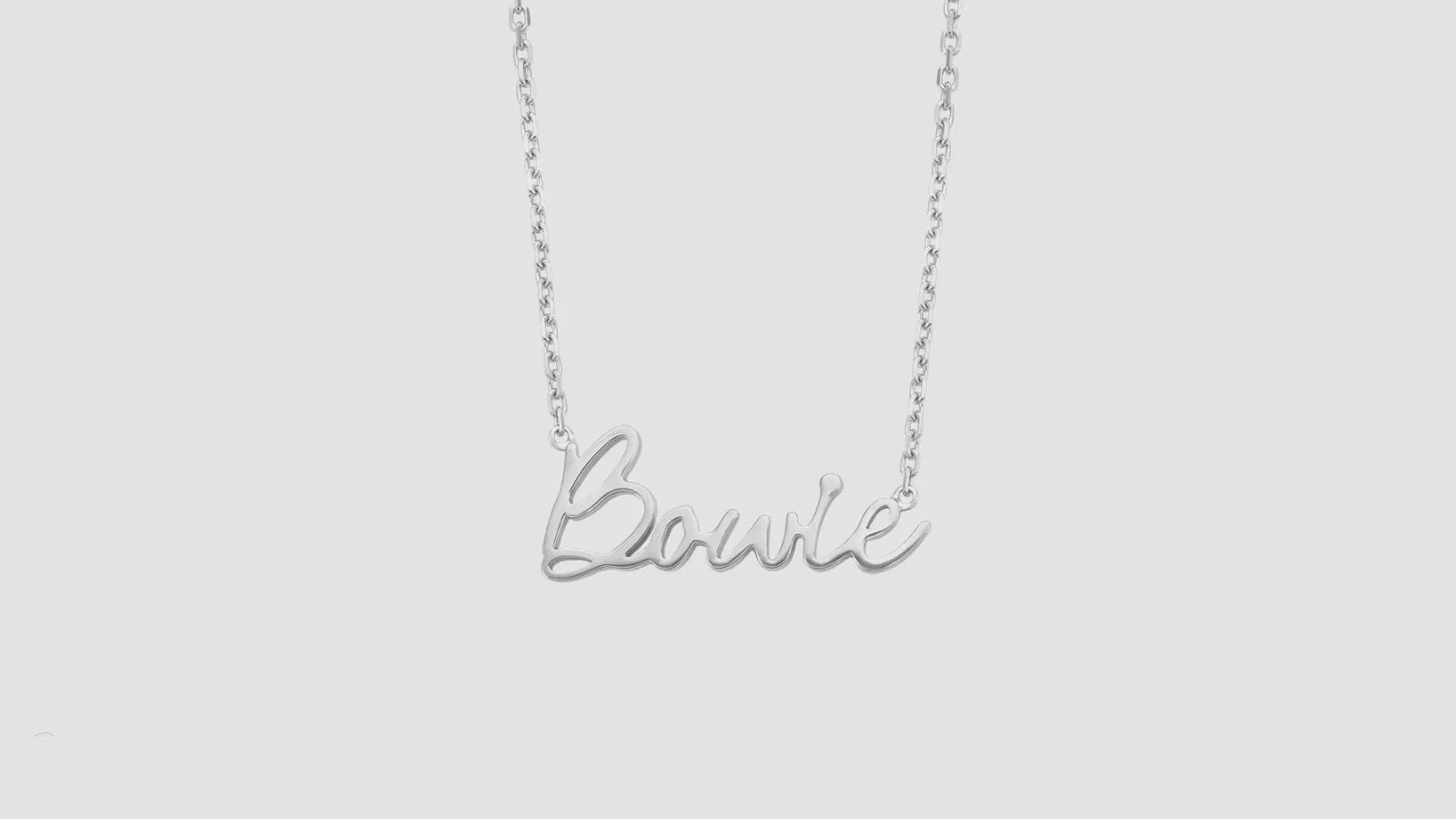 The Custom Gold Name Necklace