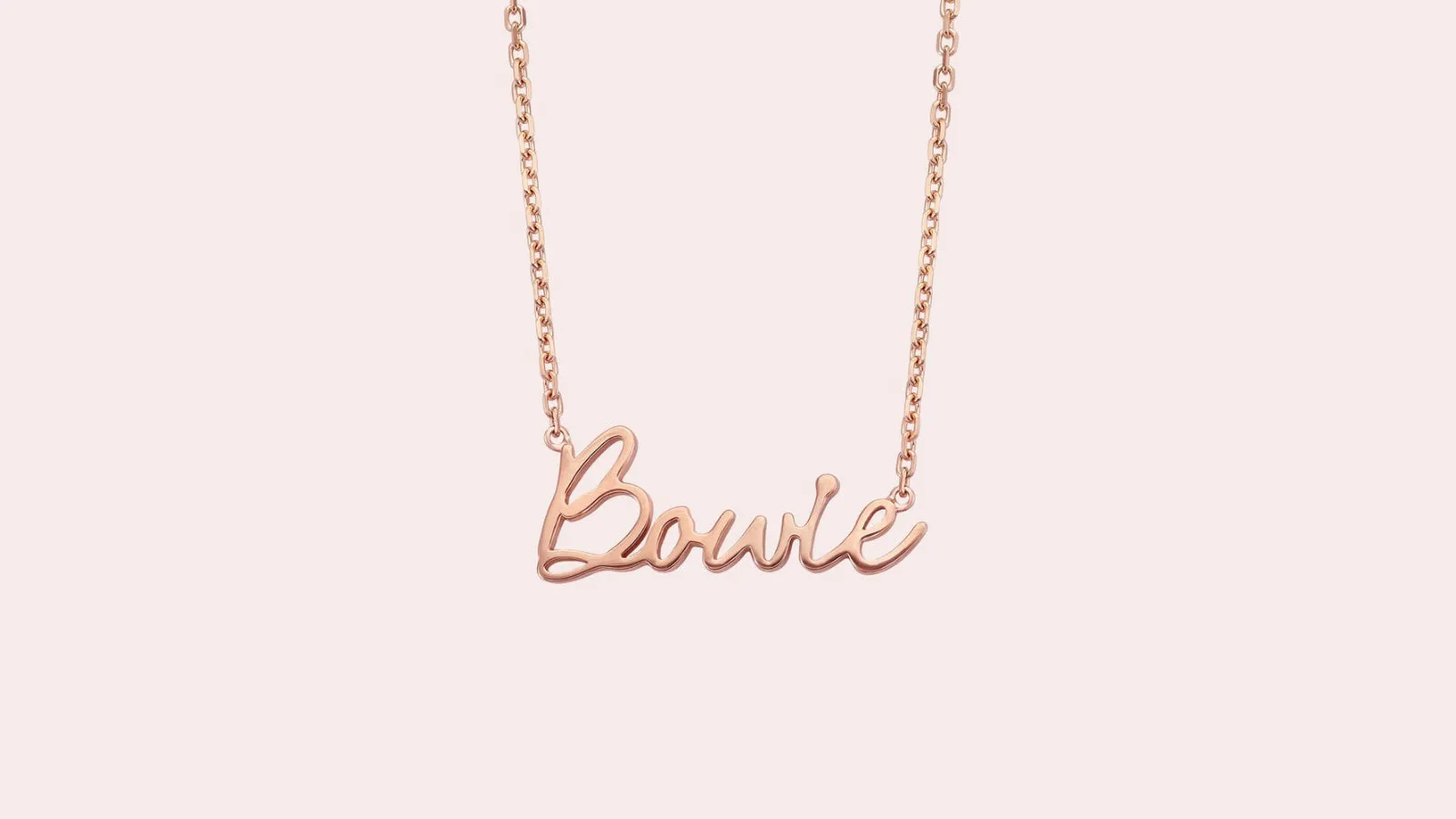 The Custom Gold Name Necklace