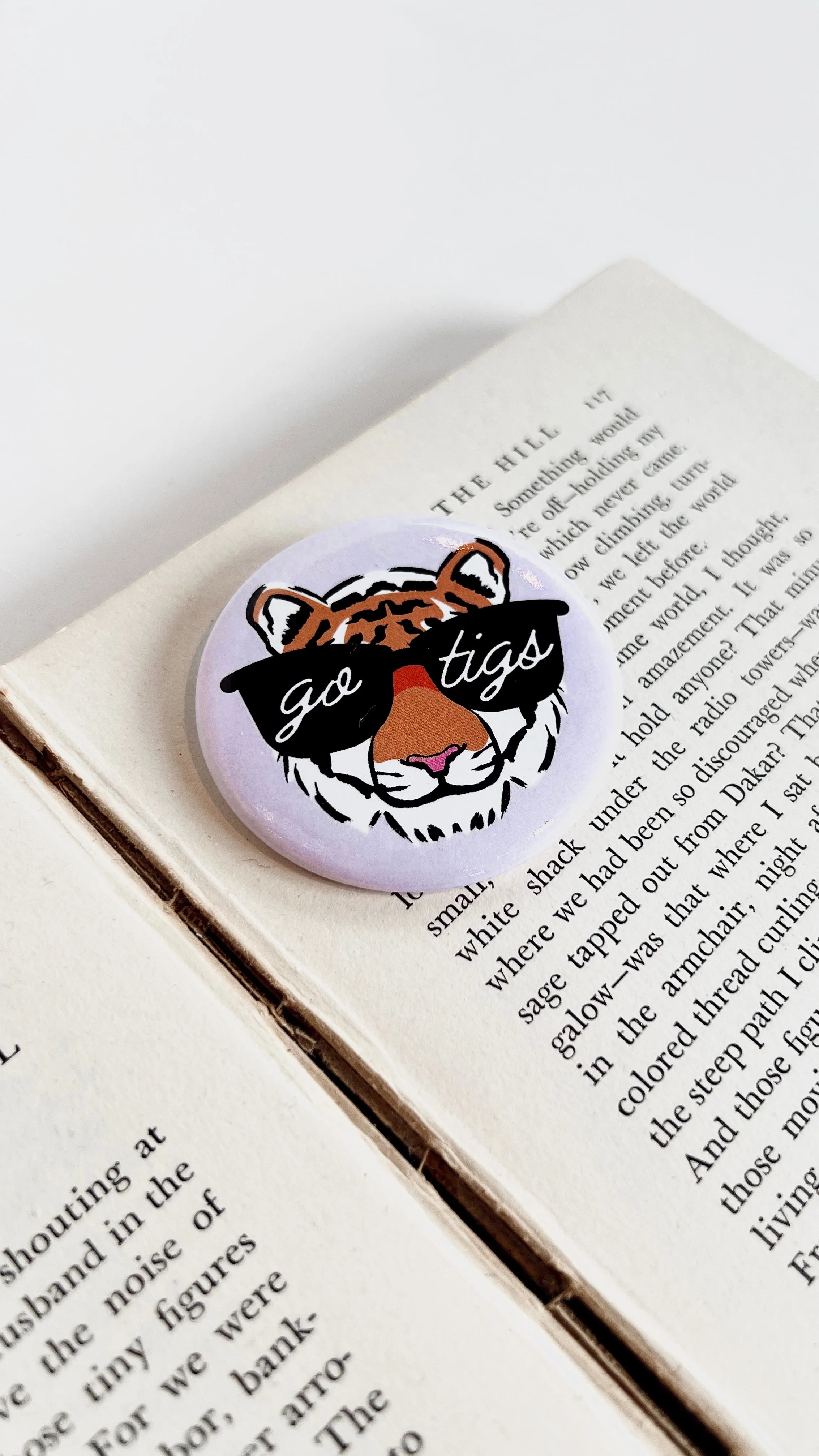 The Eye Of The Tiger Game Day Pin