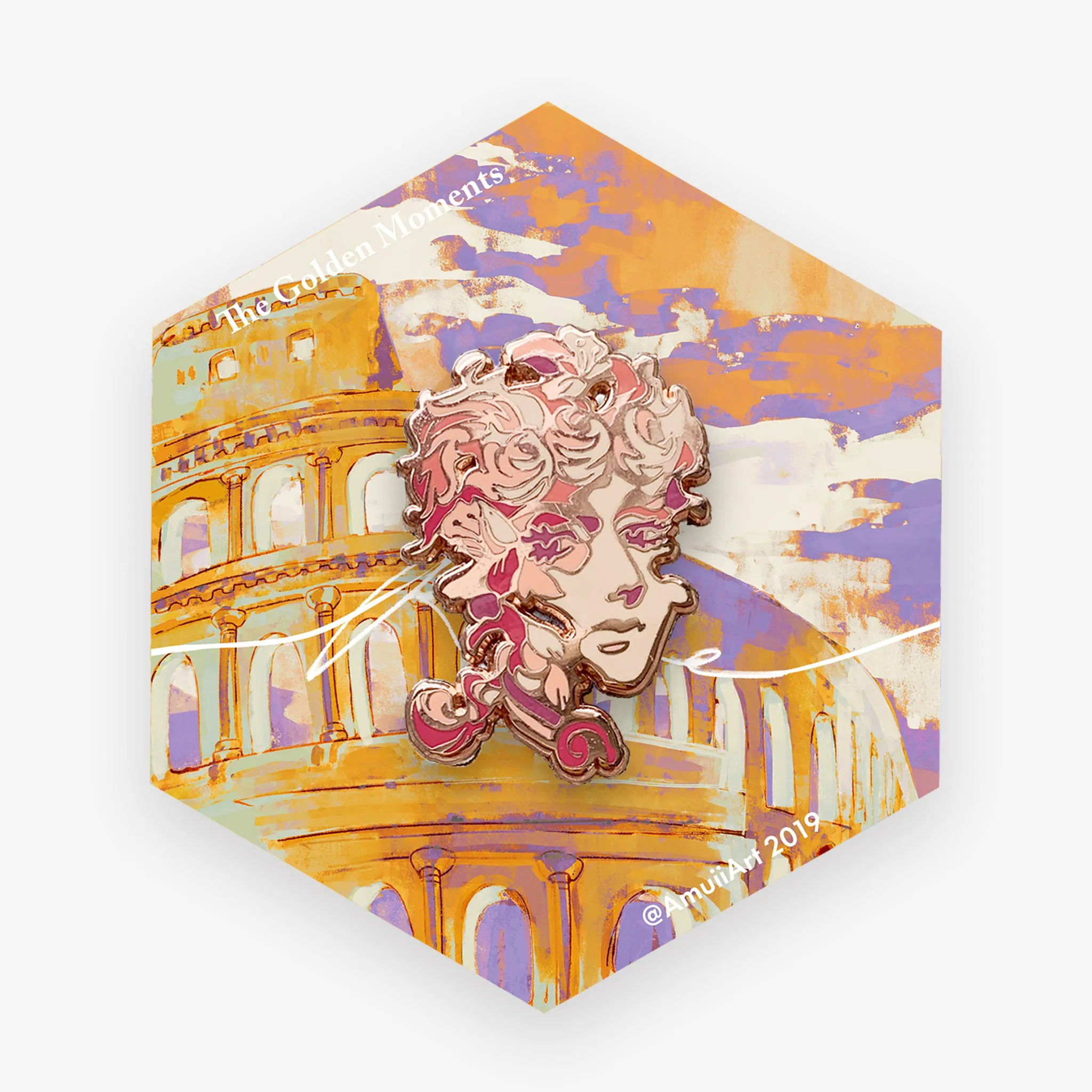 The Golden Moment / JJBA enamel Pins