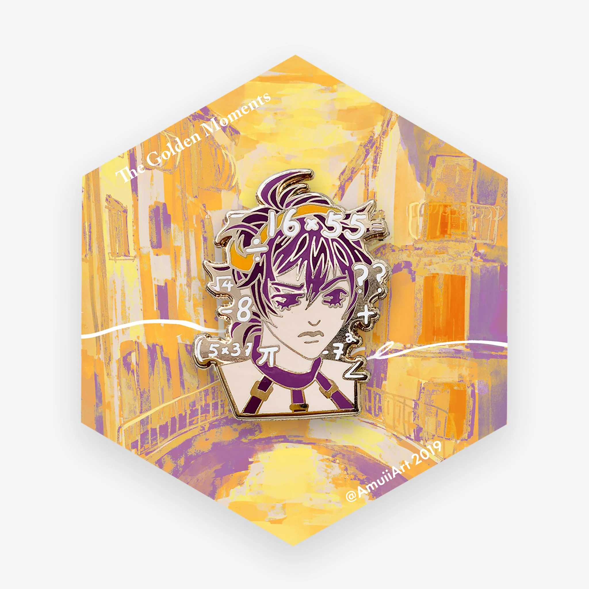 The Golden Moment / JJBA enamel Pins