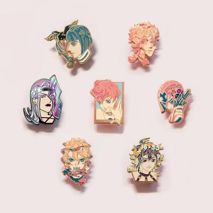 The Golden Moment / JJBA enamel Pins