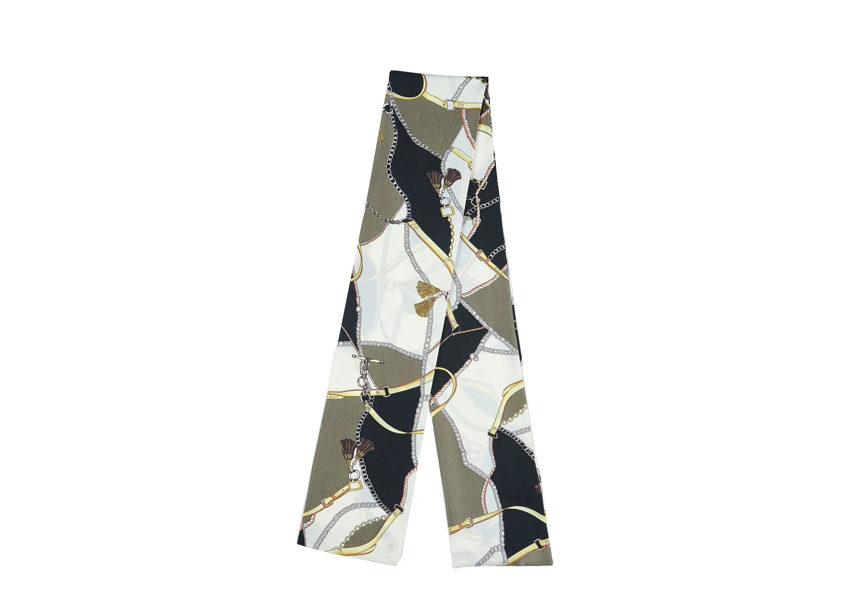 Women Long Silk Scarf