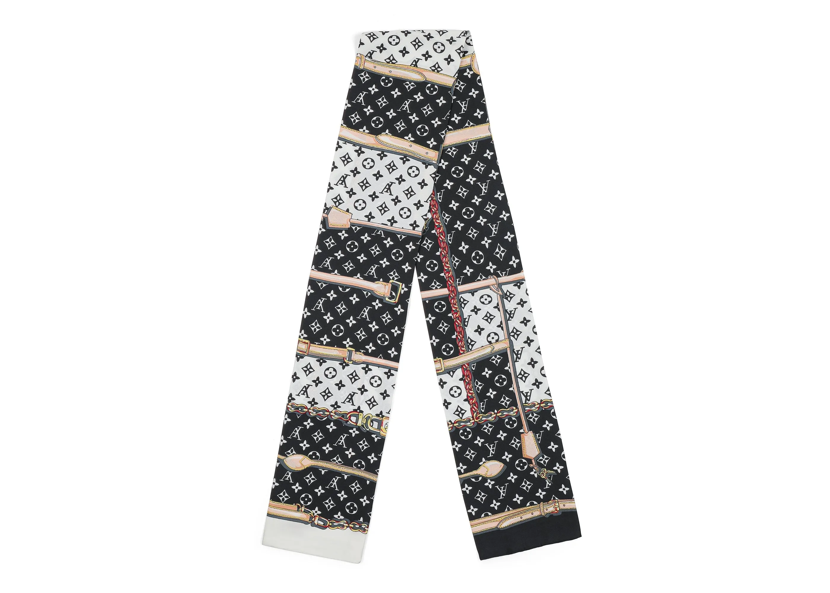 Women Long Silk Scarf