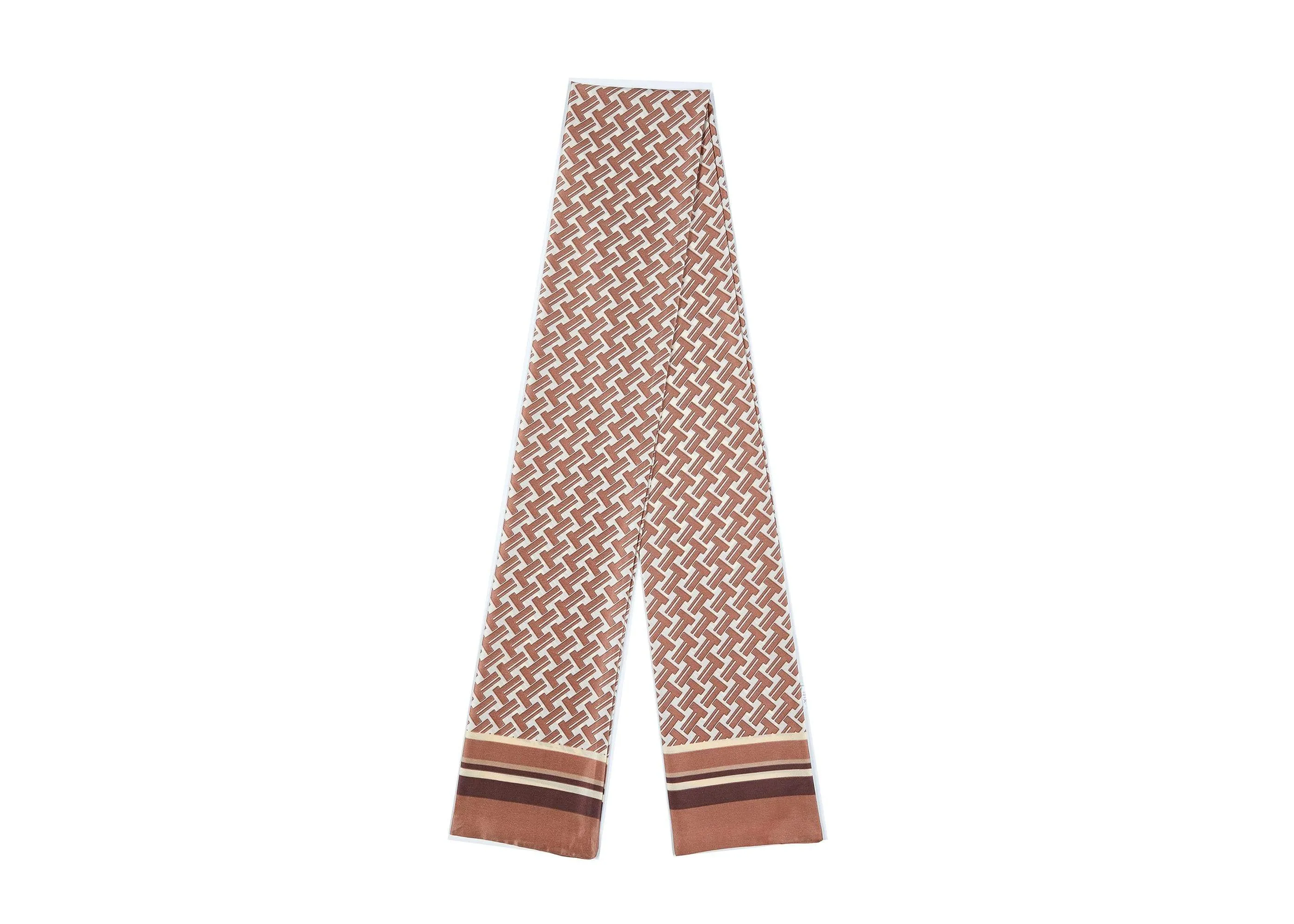 Women Long Silk Scarf