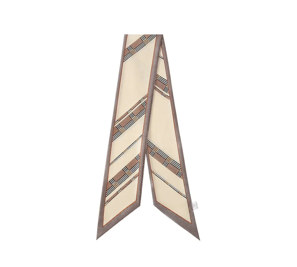 Women Long Silk Scarf
