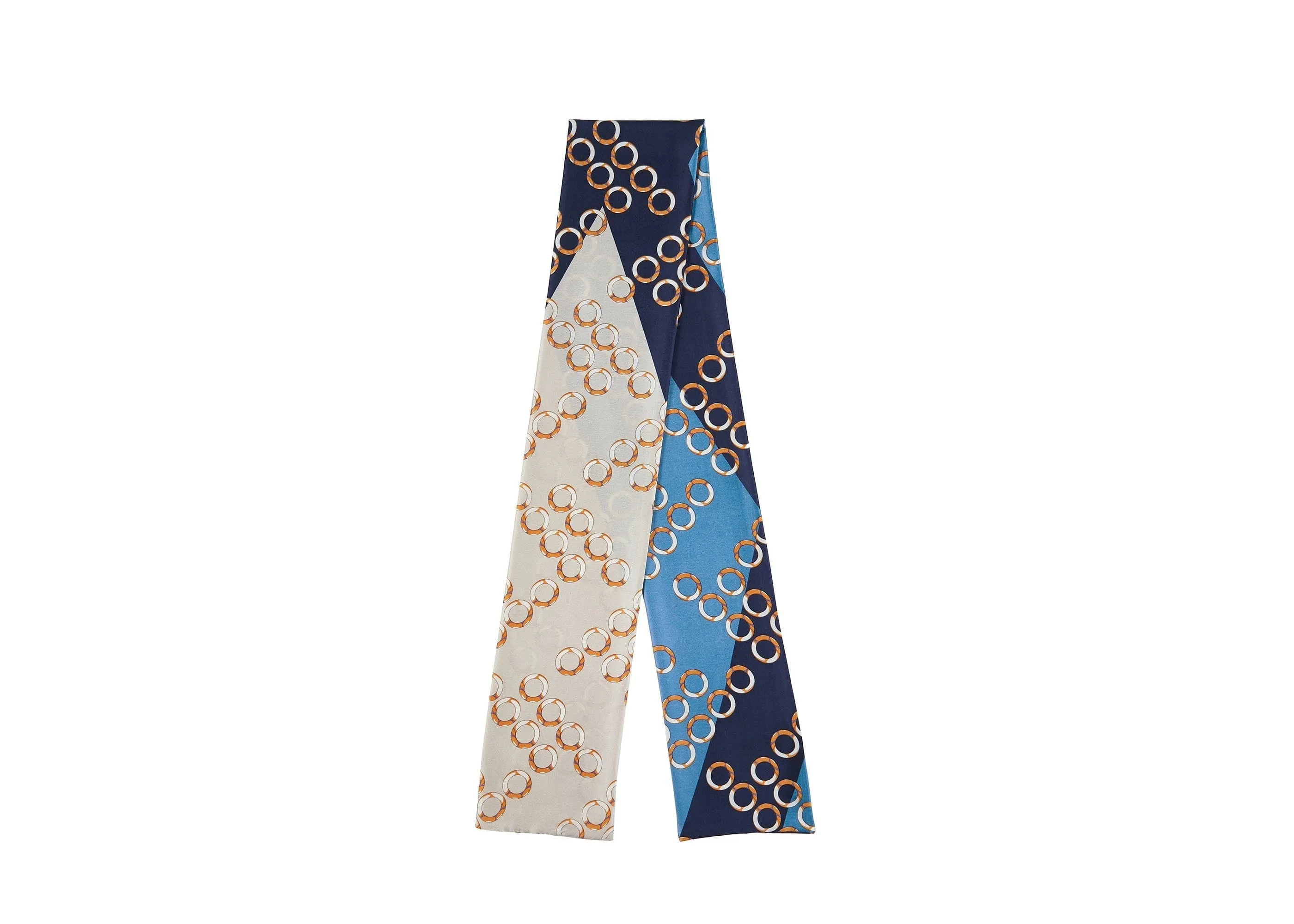 Women Long Silk Scarf