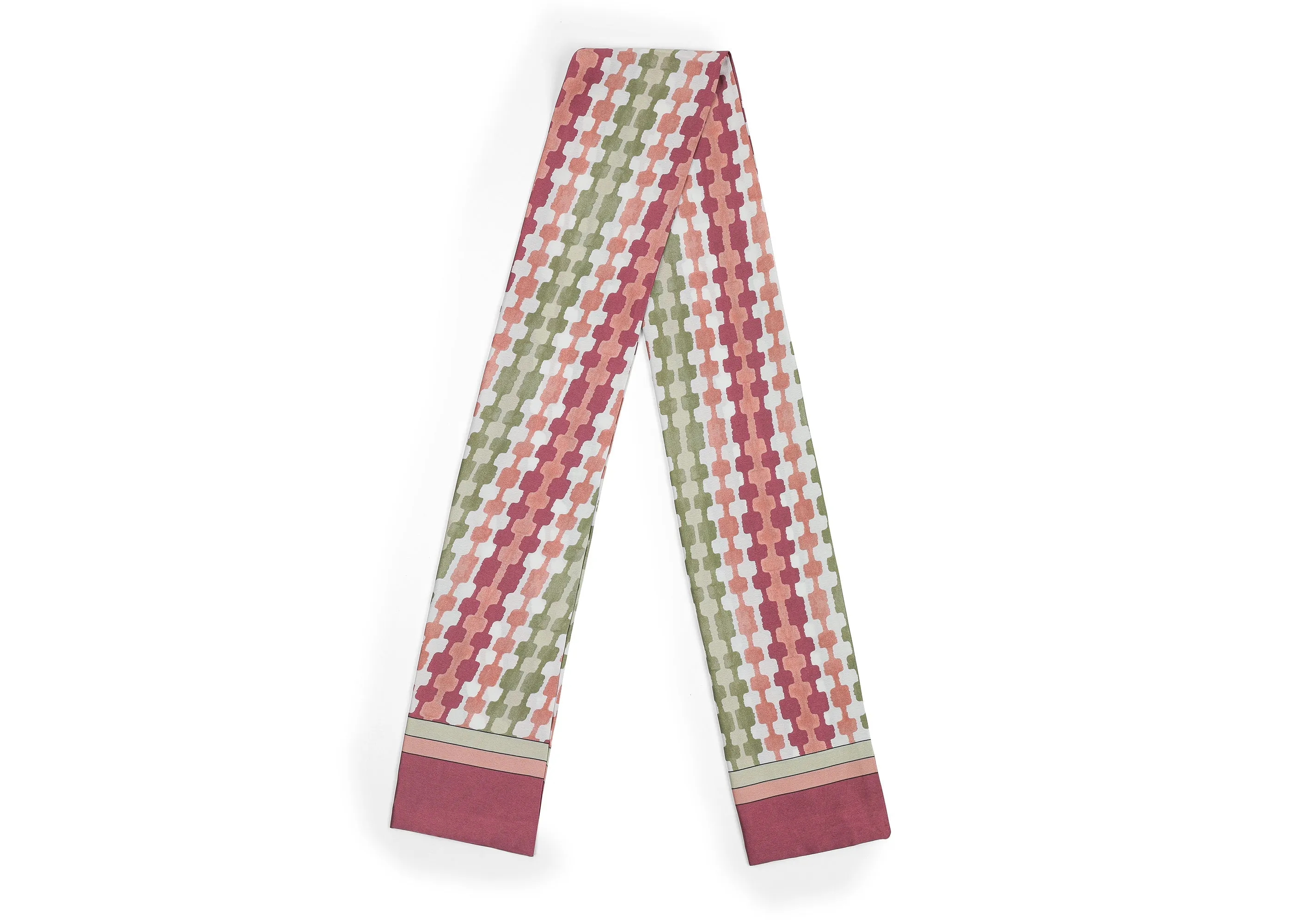 Women Long Silk Scarf