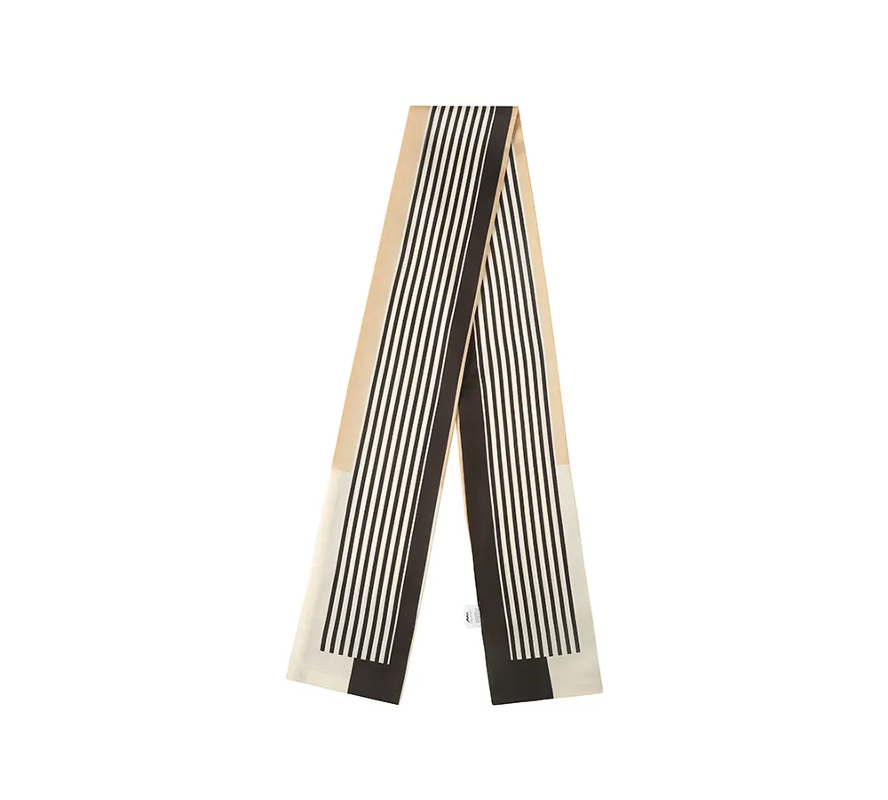 Women Long Silk Scarf