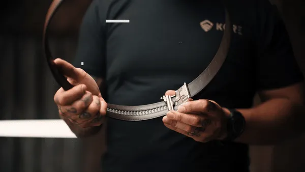 X2 BUCKLE | BASKETWEAVE GUN BELT 1.5"